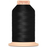 Gutermann Tera 180 Overlocker Sewing Thread Black