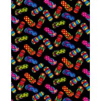 Timeless Treasures 100% Cotton Poplin Fabric Black