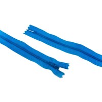 YKK Nylon Closed End Dress Zips Kingfisher