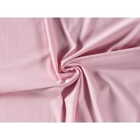 Minerva Core Range Organic Loop Back French Terry Stretch Knit Fabric Light Pink