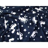 Polar Fleece Fabric Navy Blue