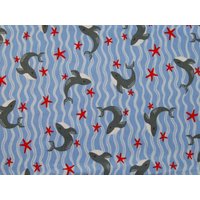 Deadstock Cotton Jersey Stretch Knit Fabric Sky Blue