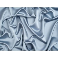 Minerva Core Range Aesha Satin Fabric Blue