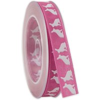 Rabbit Print Ribbon Pink
