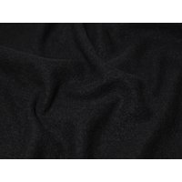 Minerva Core Range 100% Pure Boiled Wool Coating Fabric Jet Black