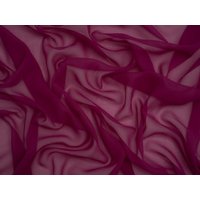 Minerva Core Range Light Sheer Chiffon Fabric Sangria