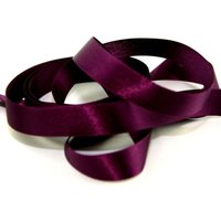 Berisfords Double Faced Satin Ribbon 49 Plum