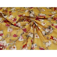 Deadstock Cotton Lawn Fabric Ochre