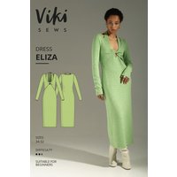 Vikisews Paper Sewing Pattern Eliza Dress