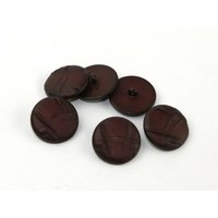 Dill Round Shank Buttons (Value Pack) Wine