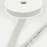 Stephanoise Viscose Jersey Bias Binding Tape Pale Grey