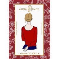 Maison Fauve Paper Sewing Pattern Cicadella Blouse
