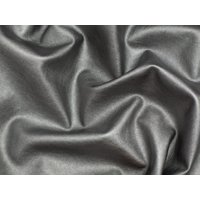 Minerva Core Range Soft Faux Leather Fabric Metallic Steel