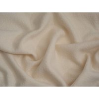 Minerva Core Range 100% Pure Boiled Wool Coating Fabric Ecru