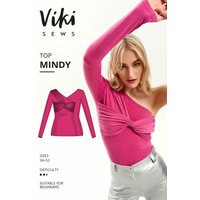Vikisews Paper Sewing Pattern Mindy Top