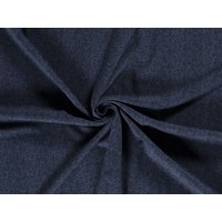 Brushed Textured Stretch Knit Fabric Blue