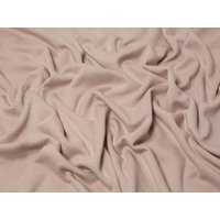 Minerva Core Range Heavy Fur Back Sweatshirt Stretch Knit Fabric Flax