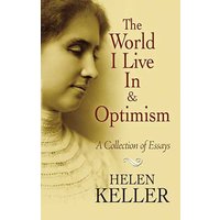 Search Press Helen Keller The World I Live In and Optimism Book