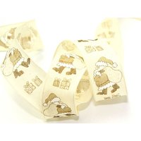 Father Christmas Ribbon Cream
