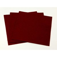 Minerva Core Range 6inch Acrylic Felt Fabric Sheets Wine