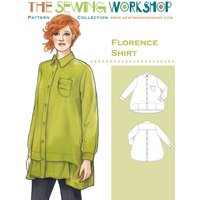 The Sewing Workshop Paper Sewing Pattern Florence Shirt