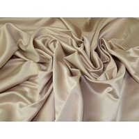 Minerva Core Range Mystique Duchess Satin Fabric Champagne