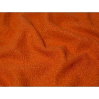 Minerva Core Range 100% Pure Boiled Wool Coating Fabric Orange