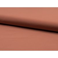 Deadstock Polycotton Memory Raincoat Coating Fabric Chocolate