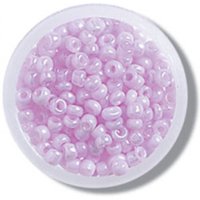 Trimits Glass Bugle Beads Bulk Pack (Value Pack of 3) Pink