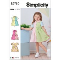 Simplicity Paper Sewing Pattern 9760