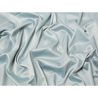 Stretch Woven Duchess Satin Fabric Duck Egg