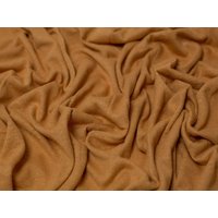 Linen Viscose Sweater Knit Stretch Fabric Ginger