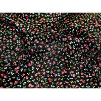 Rose and Hubble 100% Cotton Poplin Fabric Black