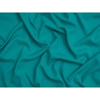 Minerva Core Range Soft Touch Crepe Fabric Bright Turquoise