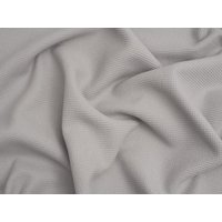 Minerva Core Range Mini Cotton Waffle Fabric Light Grey
