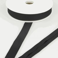 Stephanoise Viscose Jersey Bias Binding Tape Black