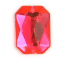 Trimits Rectangular Diamantes Pink