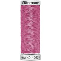 Gutermann No 40 Sulky Rayon Embroidery Thread 1256