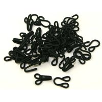 Prym Fur Coat Hooks Black