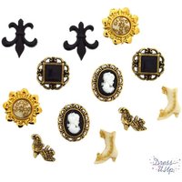 Dress It Up Victorian Miniatures Buttons