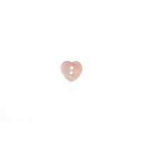 Trimits Heart Agoya Shell Buttons (Value Pack) Pink