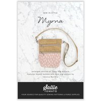 Sallie Tomato Paper Sewing Pattern Myrna Zippy Bag