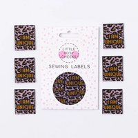 Little Rosy Cheeks I Am Unique 2.0 Woven Labels