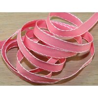 Stitched Edge Fancy Ribbon Baby Pink