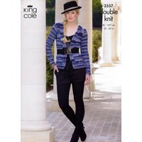 King Cole Merino Knitting Pattern 3357