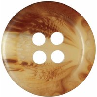 Hemline Tortoise Shell Buttons Cream