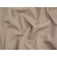 Minerva Core Range Stretch Woven Fleece Back Soft Shell Coating Fabric Cream