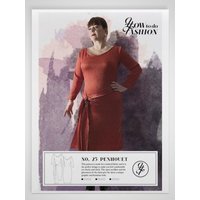 How To Do Fashion Paper Sewing Pattern Penhouet Dress & Blouse