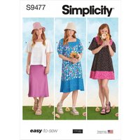 Simplicity Paper Sewing Pattern 9477