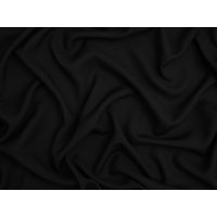 Minerva Core Range Bamboo Poplin Fabric Black